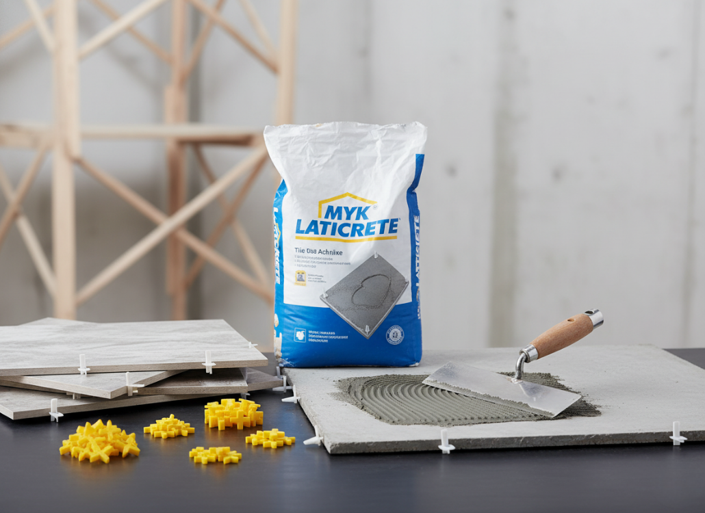 Tile Work – MYK Spacer / Tile Bonding